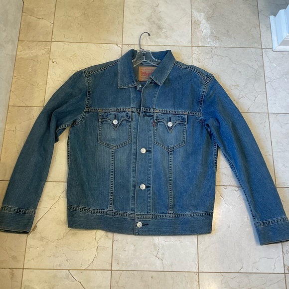 Levis Type 1 Denim Men’s Jacket Size XL, Great condition, Western Yoke & Details - Picture 12 of 16